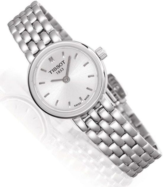 Tissot T Lady Lovely Silver Dial Silver Steel Strap Watch For Women - T058.009.11.031.00 Buy Now By Tissot