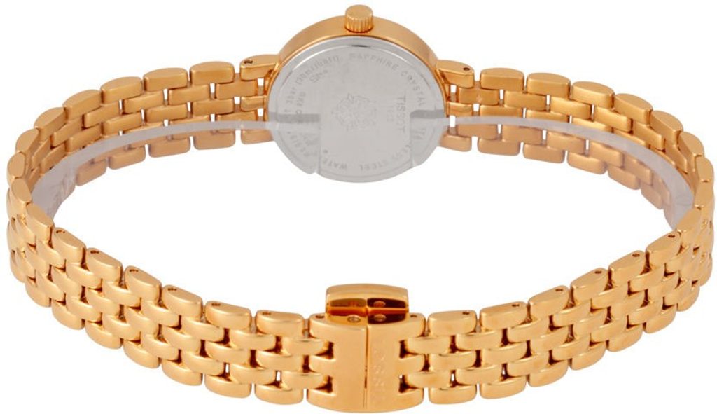 Tissot T Lady Lovely Silver Dial Rose Gold Steel Strap Watch For Women - T058.009.33.031.01 Buy Now By Tissot