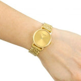 Tissot T Classic Everytime Desire Small Gold Dial Gold Mesh Bracelet Watch For Women - T109.210.33.021.00 Buy Now By Tissot