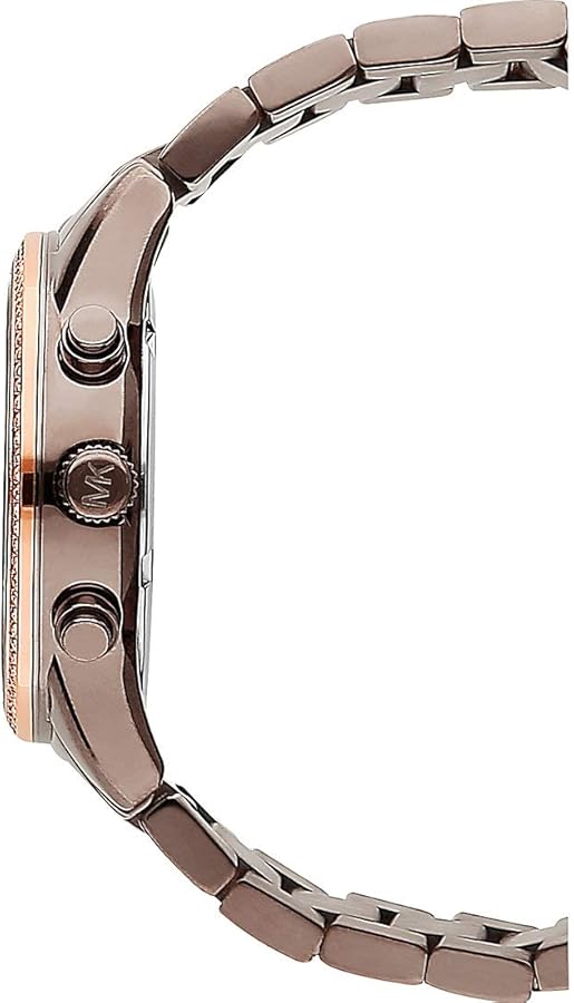 Michael Kors Ritz Chronograph Brown Dial Brown Steel Strap Watch For Women - MK6529 Buy Now By Michael Kors