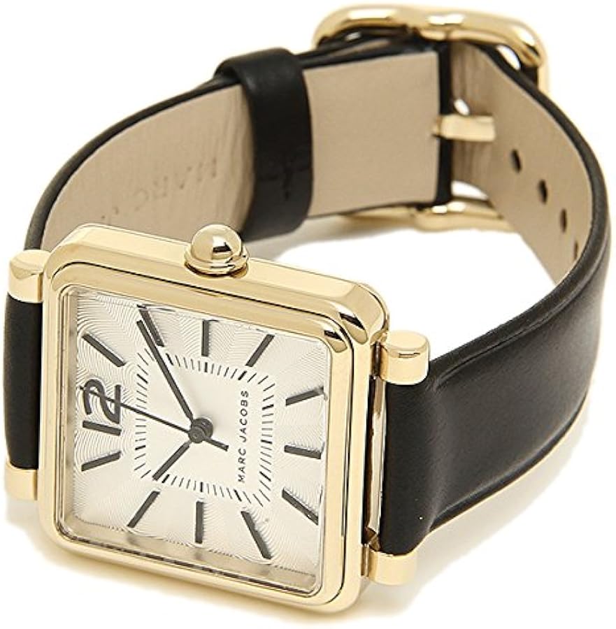 Marc Jacobs Vic Silver Dial Black Leather Strap Watch for Women - MJ1437 Buy Now By Marc Jacobs