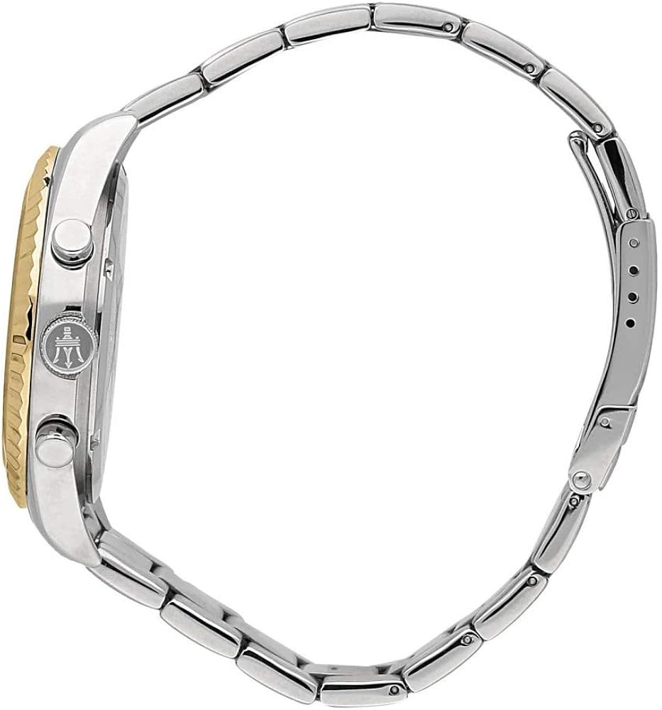 Maserati Competizione Chronograph Black Dial Two Tone Steel Strap Watch For Men - R8853100016 Buy Now By Maserati