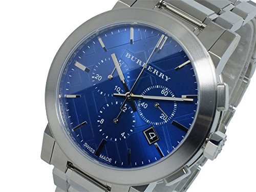 Burberry The City Blue Dial Silver Steel Strap Watch for Men - BU9363 Buy Now By Burberry