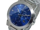 Burberry The City Blue Dial Silver Steel Strap Watch for Men - BU9363 Buy Now By Burberry