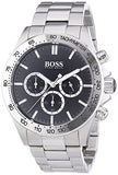Hugo Boss Ikon Black Dial Silver Steel Strap Watch for Men - 1512965 Buy Now By Hugo Boss