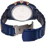 Guess Jolt Analog Blue Dial Blue Steel Strap Watch for Men - W0377G4 Buy Now By Guess