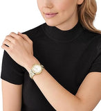 Michael Kors Lenox Three Hand Silver Dial Gold Steel Strap Watch For Women - MK7361 Buy Now By Michael Kors