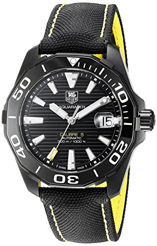 Tag Heuer Aquaracer Black Dial Watch for Men - WAY218A.FC6362 Buy Now By Tag Heuer