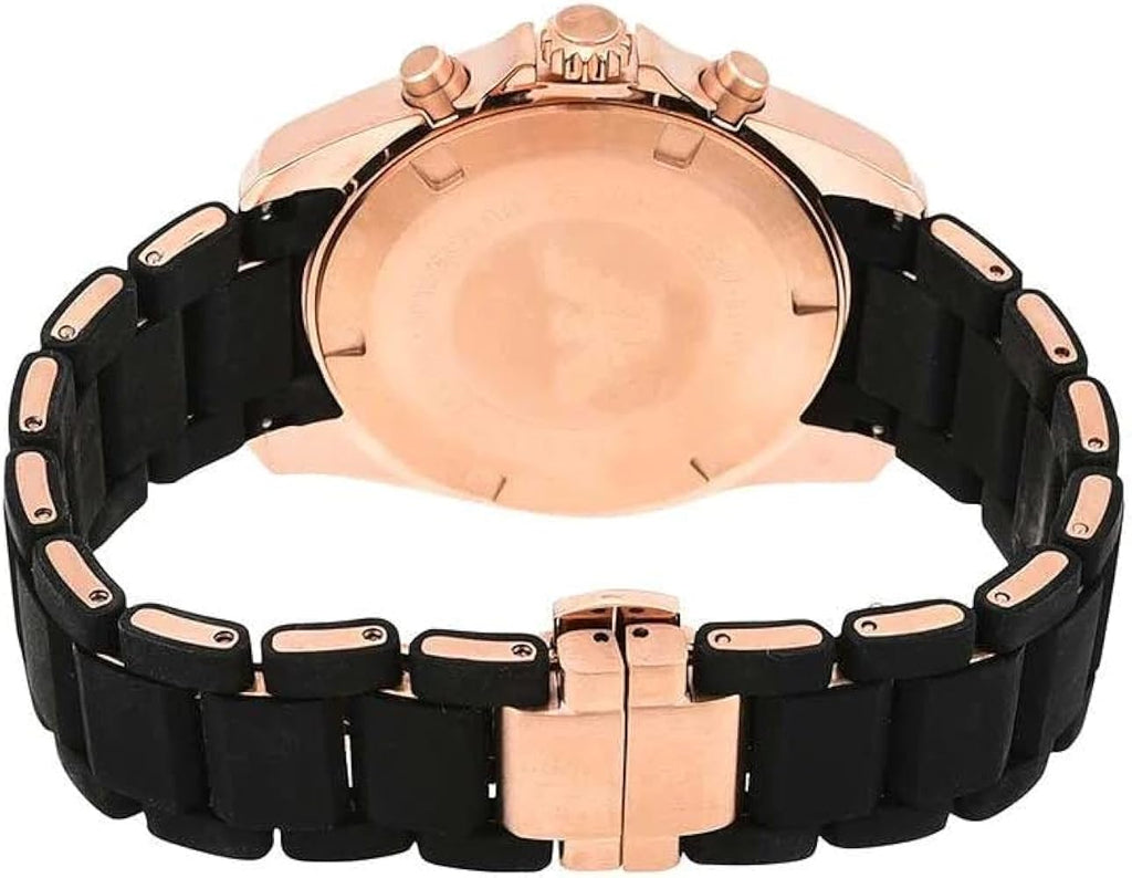 Emporio Armani Sigma Chronograph Black Dial Black SIlicon Strap Watch For Men - AR6066 Buy Now By Emporio Armani