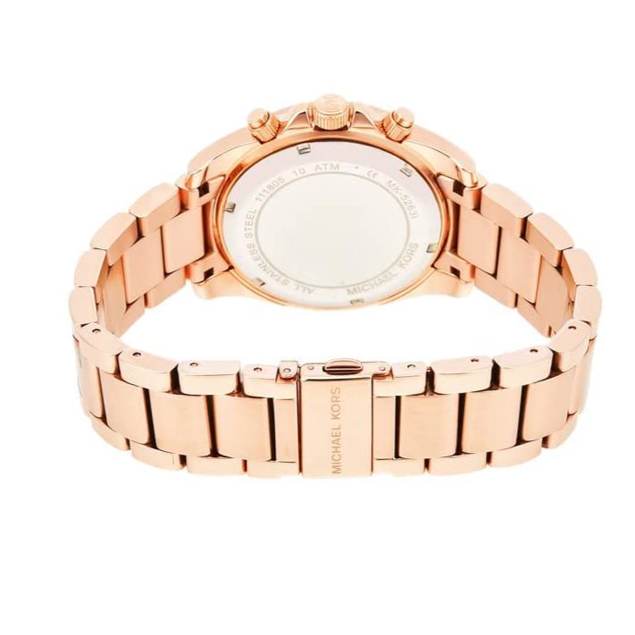 Michael Kors Blair Rose Gold Dial Rose Gold Steel Strap Watch for Women - MK5263 Buy Now By Michael Kors