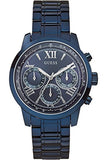 Guess Chronograph Multifunction Blue Dial Blue Steel Strap Watch For Women - W0330L6 Buy Now By Guess