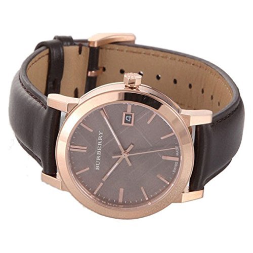 Burberry The City Brown Dial Brown Leather Strap Watch for Men - BU9013 Buy Now By Burberry