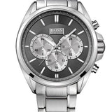 Hugo Boss Driver Black Dial Silver Steel Strap Watch for Men - 1512883 Buy Now By Hugo Boss