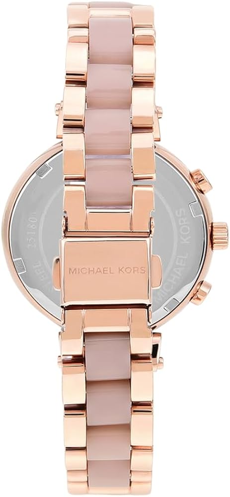 Michael Kors Sofie Chronograph Rose Gold Dial Rose Gold Steel Strap Watch For Women - MK6560 Buy Now By Michael Kors