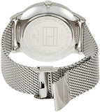 Tommy Hilfiger Hunter Quartz Black Dial Silver Steel Strap Watch for Men - 1791610 Buy Now By Tommy Hilfiger