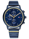 Tommy Hilfiger Blake Blue Dial Blue Steel Strap Watch for Women - 1781893 Buy Now By Tommy Hilfiger
