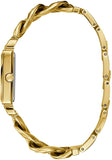 Guess Vanity Gold Dial Gold Steel Strap Watch for Women - W1029L2 Buy Now By Guess