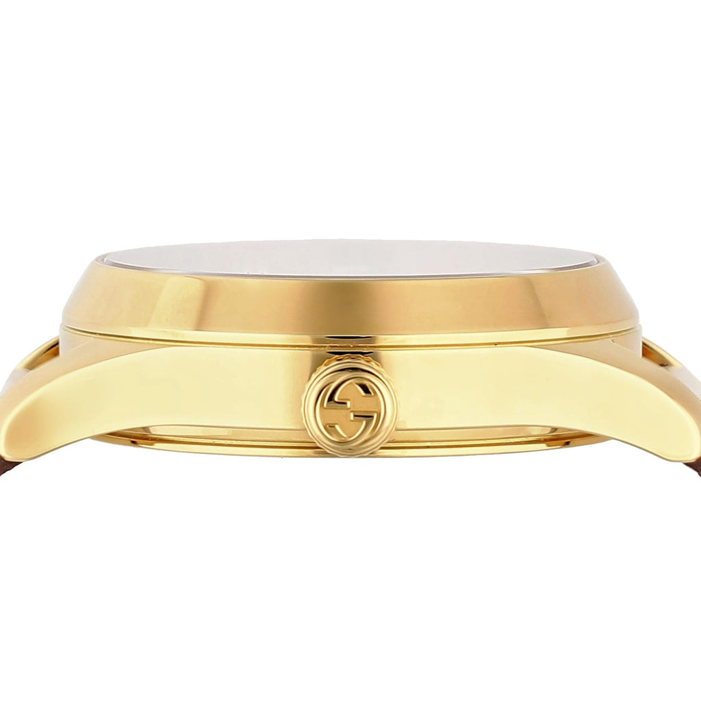 Gucci G Timeless Quartz Red & Green Dial Beige Leather Strap Watch For Women - YA1265009 Buy Now By Gucci