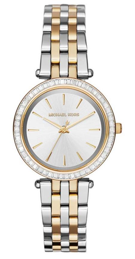 Michael Kors Darci Silver Dial Two Tone Steel Strap Watch for Women - MK3405 Buy Now By Michael Kors