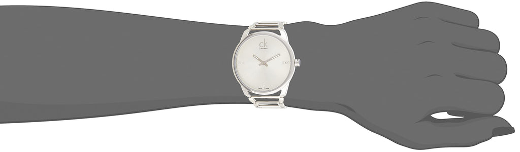 Calvin Klein Stately Silver Dial Silver Steel Strap Watch for Women - K3G2312W Buy Now By Calvin Klein
