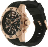 Tommy Hilfiger Sport Multifunction Black Dial Black Rubber Strap Watch for Men - 1791145 Buy Now By Tommy Hilfiger