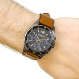 Coach Sullivan Chronograph Black Dial Brown Leather Strap Watch for Men - 14602070 Buy Now By Coach