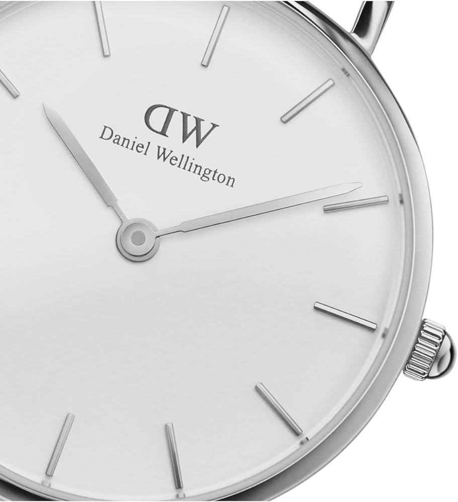 Daniel Wellington Classic Petite Sheffield White Dial Black Leather Strap Watch For Women - DW00100186 Buy Now By Daniel Wellington
