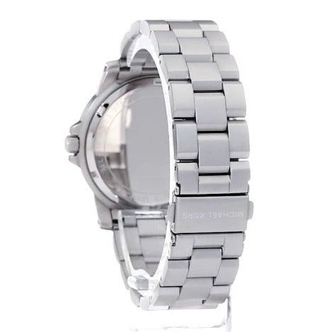 Michael Kors Paxton Analog Black Dial Silver Steel Strap Watch For Men - MK8500 Buy Now By Michael Kors