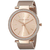 Michael Kors Darci Rose Gold Dial Rose Gold Mesh Bracelet Watch for Women - MK3369 Buy Now By Michael Kors