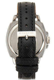 Coach Boyfriend Silver Dial Black Leather Strap Watch for Women - 14503152 Buy Now By Coach
