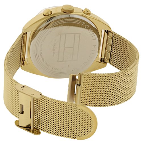 Tommy Hilfiger Mia Gold Dial Gold Mesh Bracelet Watch for Women - 1781488 Buy Now By Tommy Hilfiger