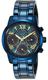 Guess Sunrise Multifunction Blue Dial Blue Steel Strap Watch for Women - W0448L10 Buy Now By Guess