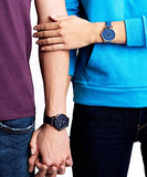 Calvin Klein Even Blue Dial Blue Leather Strap Watch for Men - K7B214VN Buy Now By Calvin Klein