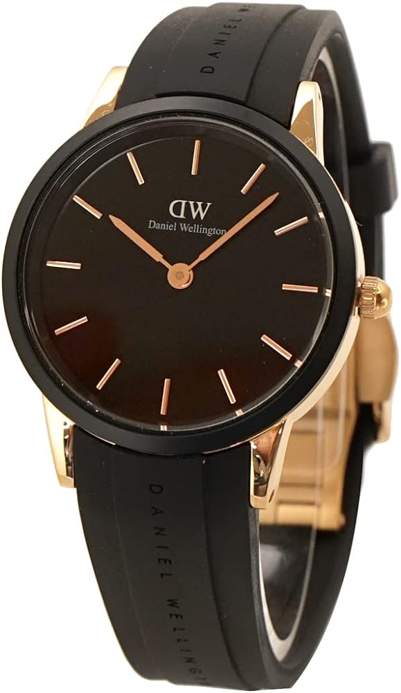 Daniel Wellington Iconic Motion Black Dial Black Rubber Strap Watch For Men - DW00100425 Buy Now By Daniel Wellington