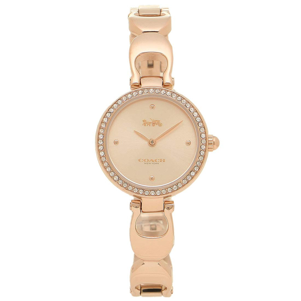 Coach Park Signature Rose Gold Dial Rose Gold Steel Strap Watch for Women - 14503172 Buy Now By Coach