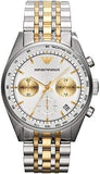 Emporio Armani Sportivo Chronograph Silver Dial Two Tone Steel Strap Watch For Men - AR5999 Buy Now By Emporio Armani