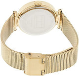 Tommy Hilfiger Lynn Quartz Gold Dial Gold Mesh Bracelet Watch For Women - 1781864 Buy Now By Tommy Hilfiger