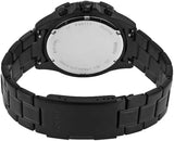 Fossil Garrett Chronograph Black Dial Black Steel Strap Watch for Men - FS5773 Buy Now By Fossil