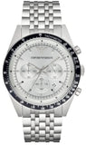 Emporio Armani Sportivo Chronograph Silver Dial Silver Steel Strap Watch For Men - AR6073 Buy Now By Emporio Armani