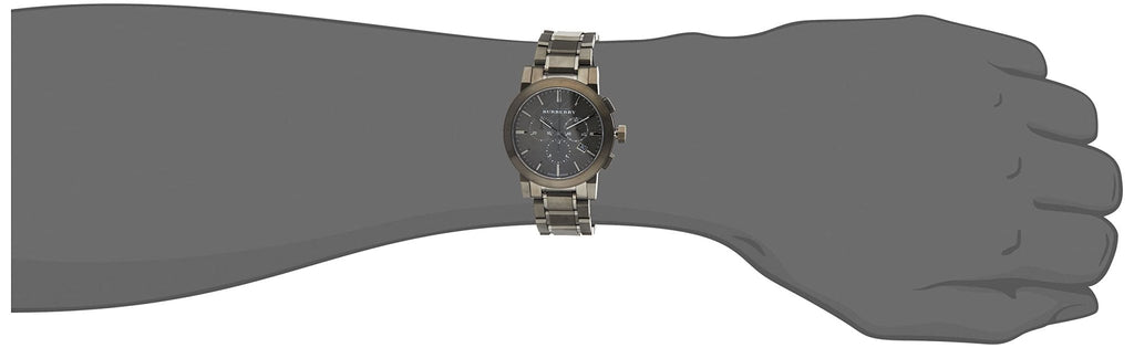 Burberry The City Grey Dial Gunmetal Grey Steel Strap Watch for Men - BU9354 Buy Now By Burberry