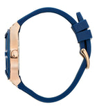 Guess Jet Setter Analog Quartz Blue Dial Blue Rubber Strap Watch For Women - W0571L1 Buy Now By Guess