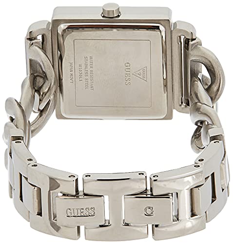 Guess Vanity Silver Dial Silver Steel Strap Watch for Women - W1029L1 Buy Now By Guess