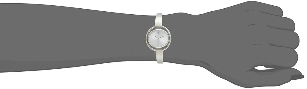 Calvin Klein Impetuous Silver Dial Silver Steel Strap Watch for Women - K4F2N116 Buy Now By Calvin Klein