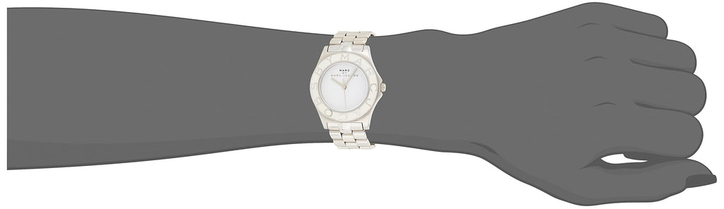 Marc Jacobs Blade White Dial Silver Steel Strap Watch for Women - MBM3048 Buy Now By Marc Jacobs