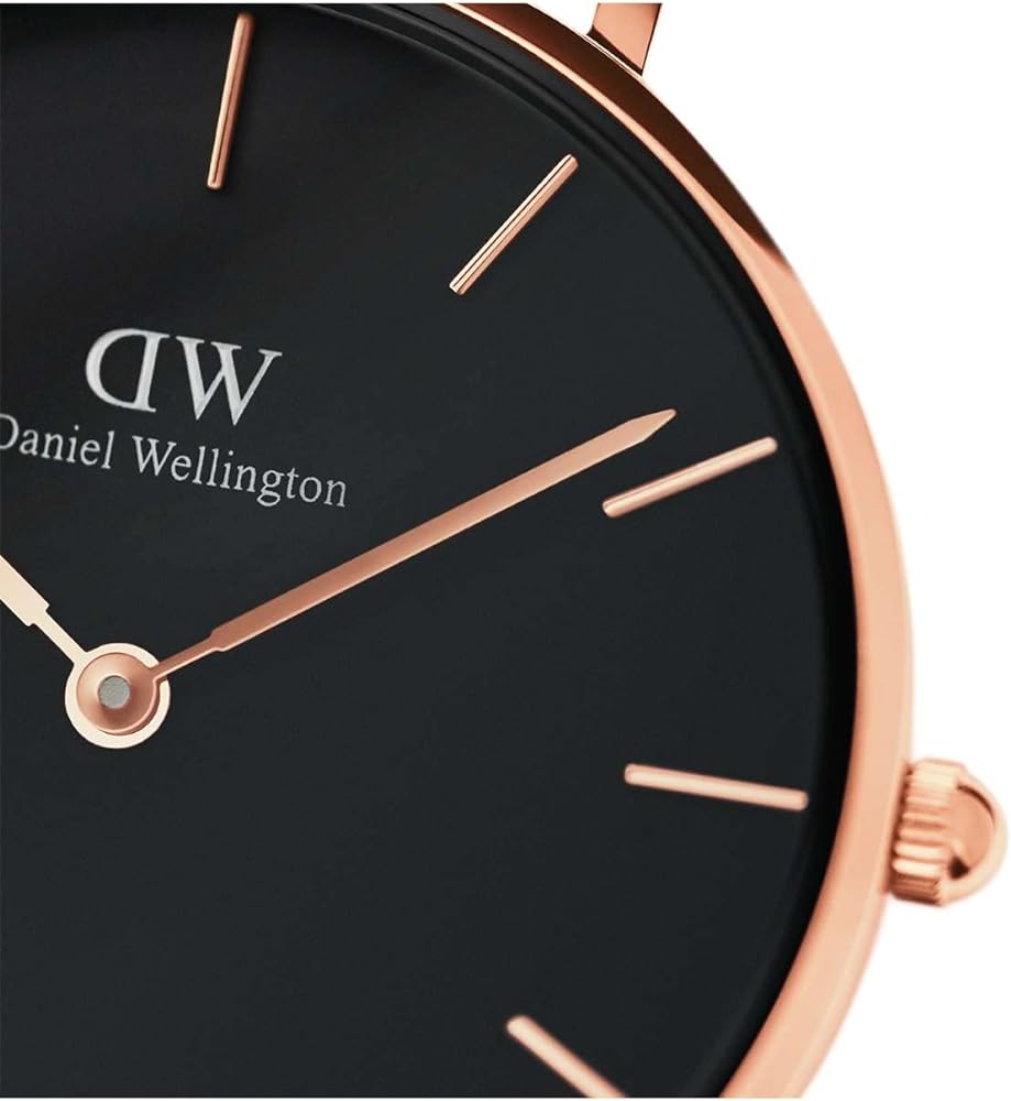 Daniel Wellington Classic Petite Bristol Black Dial Brown Leather Strap Watch For Women - DW00100165 Buy Now By Daniel Wellington