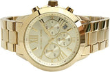 Michael Kors Bradshaw Chronograph Gold Dial Gold Steel Strap Watch For Women - MK5777 Buy Now By Michael Kors