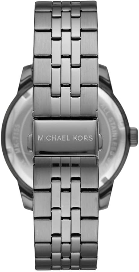 Michael Kors Chronograph Cunningham Multifunction Blue Dial Grey Steel Strap Watch For Men - MK7155 Buy Now By Michael Kors