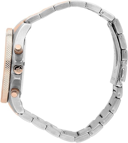 Maserati SFIDA Black Dial Two Tone Steel Strap Watch For Men - R8873640014 Buy Now By Maserati