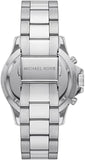 Michael Kors Everest Chronograph Black Dial Silver Steel Strap Watch For Men - MK8977 Buy Now By Michael Kors