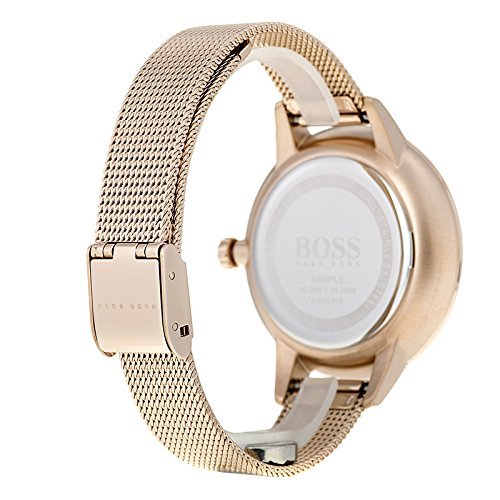 Hugo Boss Symphony Grey Dial Gold Mesh Bracelet Watch for Women - 1502424 Buy Now By Hugo Boss